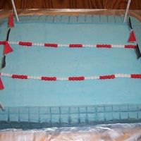 Swim Team Made for our local swim team. All buttercream