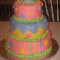 Kailee's Birthday Cake A friend just adopted a girl from China - this is her birthday/come meet me cake. I had so much fun doing it and she dove into it! Three...