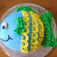 Fish Smash Cake Friend requested a fish smash cake for her nephew's first birthday. All buttercream. This is one of my favorite cakes that I've...