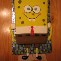 Spongebob I made this for my son Jadon's 5th birthday!