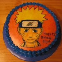 Naruto Made this for my nephew's birthday. He didn't know anything about it. He was so surprised!