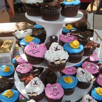 Farm Animal Cupackes 