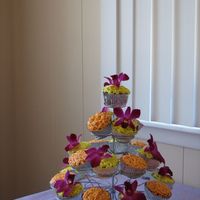 Tropical Cupcake Cake 