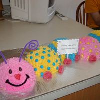 Caterpillar Cake 