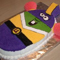 Larry Boy Made this cake for my Veggi Tale/Larry Boy-crazed little sister.