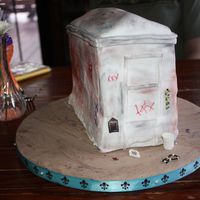 Marie Laveau's Tomb - My Birthday Cake The cake I made for my birthday. I'm a love New Orleans and wanted to finally make my own b'day cake. Fondant (SI) w/ RI '...