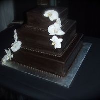 Pa040060_2.jpg 8/12/16 Dark Choc w/ Raspberry and Hazelnut Fillings. I had a really difficult time with the fondant on this one...