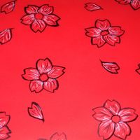 Hand Painted Hand painted cherry blossoms on fondant