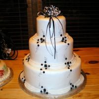 Tracy_And_Jonny_Cake2.jpg Wedding cake I made for my daughters wedding in Gatlinburg, TN. Credits to cc I believe is where I saw this idea from.