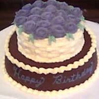 Birthday Cake For My Friend..:) I had so much fun trying out the basketweave..thanks to my friend Stephanie..thanks girlfriend for all of your help..:DChocolate cake with...