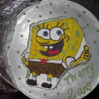 Spongebob BC icing ... Really good :) and My little boy was SOOO happy !!