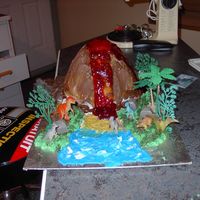 Dino Cake For my 3 year old boy !!