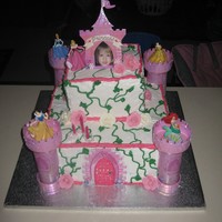 Disney Castle Princess Cake Cinderella this was a fun cake to make!