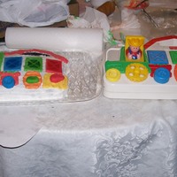 Fisher Price Pop-Up Toy Another of my daughter's favorite toys. Made for her first birthday.