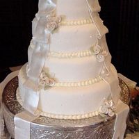 Dawson's Ribbon My first gum paste bow and streamers. Heard later there were bets as to whether the streamers were real or edible.