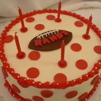 Randy's (3Rd) Alabama Cake Had no clue what to do with this one, with two hours left until the party....So this is what he got. Thank goodness the cake was delicious-...