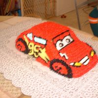 Lightening Mcqueen From The Movie Cars 