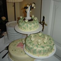 Wedding Cake This is the cake I made for my own wedding in May. I'm a beginner in cake decorating, so I think it turned out rather nice. The...