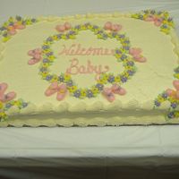 Baby Shower Cake 