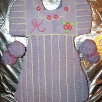 Baby Doll Dress this is the cake from my second class. i hadn't seen a cake done this way before, but i guess i know what shower cakes will be from...