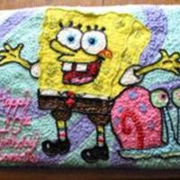 Daughter's 10Th Birthday Cake Birthday cake I did freehand for my daughter's 10th birthday. For 2 years straight I had to do Spongebob because I always let her pick...
