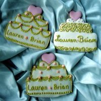 Wedding Cake Cookies 