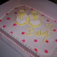Baby Girl Cake 
