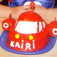 Last Minute Masterpiece Rocket from Little Einsteins. She already had her party 2 wks ago, but I wanted her to have a little cake on her actual birthday. Carved...