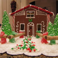 Gingerbread House Made this for a gingerbread contest at work.
