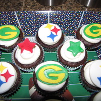 Super Bowl Cupcakes 