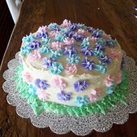 First Easter Cake First Easter cake, only started decorating a couple months ago.