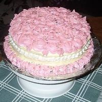 Easy Celebration Cake This one is a carrot cake with cream cheese frosting. Very easy to do