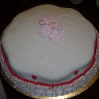 Fondant Petal Cake This is my FIRST fondant cake ever! I think it came out pretty good for a 1st timer! It took along time to make though! This is a 15'...