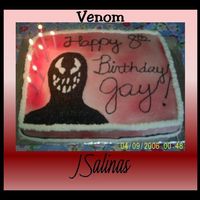 Jayscake.jpg Venom from Spider-Man Cake