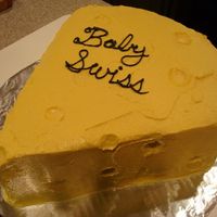 Baby Swiss This is a baby shower cake that I did for a couple from Wisconsin. They don't know what they are having and her mother (who ordered...