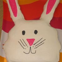 Bunny Cupcake Cake My first cupcake cake. Sort of simple, but my daughter loved it!