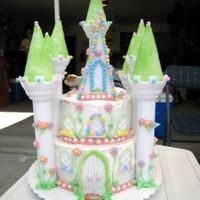 Sams_4Th_Bday_Cake.jpg Princess castle cake for my daughter's 4th birthday.