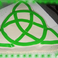 Religious Symbol Still not sure what means. I wish I had done the fondant different. Thanks for looking!!!