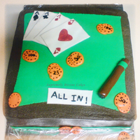 Poker Table My very simple take on a poker table. All decorations are mmf. Thanks for looking!!!