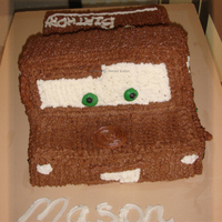 Mater My very simple Mater cake. Eventhough it was simple, the child loved it, and that really made my day!!! This cake one cake that I did a...