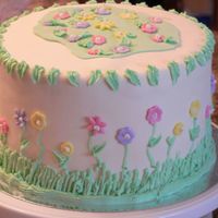 Cake5_006.jpg this is my first paid for cake. i made it for a tupperware party tonight. its choclate ,filled with choclate pudding BC and topped with MMF...