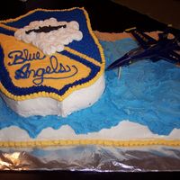 Blue Angels #2 Another view of the cake!