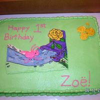 Zoe's First Birthday FBCT done from a book cover.