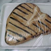 Steak Cake made this for my butcher lady.