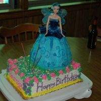 Fairytopia Birthday Cake For Tierney Had to feed 50 and boy did it. She loved this cake so much. My creativity is going up i just wish it was cooler