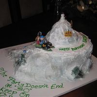 30Th Birthday Snowmobile Cake Thanks to Malakin for the idea assistance... Made this for my cousin's 30th birthday ... he loves snowmobiling and having a good time...