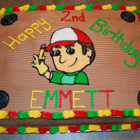 Handy Manny Birthday Cake The Handy Manny cake I made for my big boys 2nd birthday! Easy and fun!!