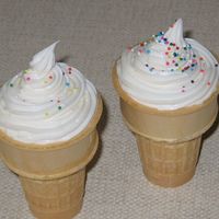 Ice Cream Cone Cupcake Just a fun friday treat for the kids!