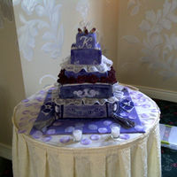 Victorian Went for classic Victorin elegance..Each tier is a different nflavor cake.Bride was wow"d