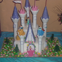 Castle Cake MY FIRST CASTLE CAKE... LEARNED A COUPLE OF THINGS FOR THE NEXT TIME!
